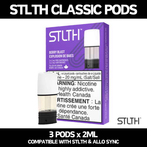 STLTH - Classic Pods, Flavour: Banana Ice, Nicotine Strength: 20mg