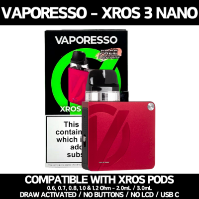 Vaporesso - XROS 3 Nano