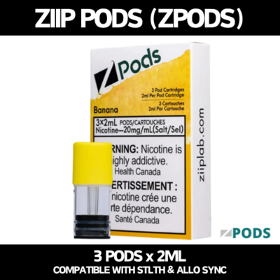 Ziip - ZPods (3 Pack)