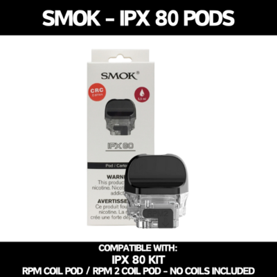 Smok - IPX80 Pods (3 Pack)