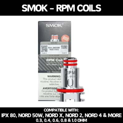 Smok - RPM Coils (5 Pack)