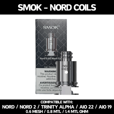 Smok - Nord Coils (5 Pack)