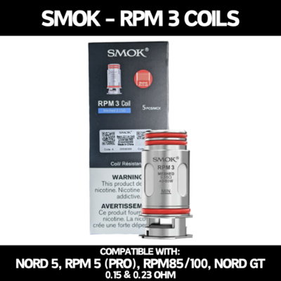 Smok - RPM3 Coils (5 Pack)