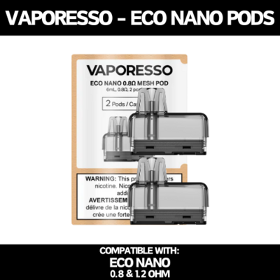 Vaporesso - Eco Nano Pods (2 Pack)