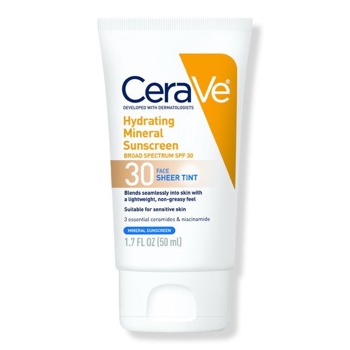 Hydrating Sunscreen Face Sheer Tint SPF 30 - Cerave
