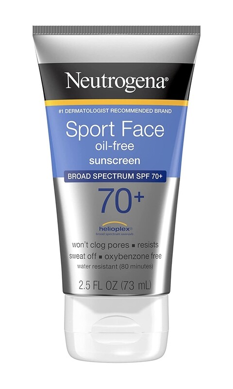 Sport Face Oil-Free Lotion Sunscreen SPF 70+ - Neutrogena