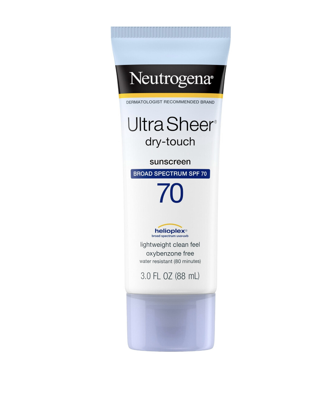 Ultra Sheer Dry - Touch Sunscreen Lotion Broad Spectrum SPF 70 – Neutrogena