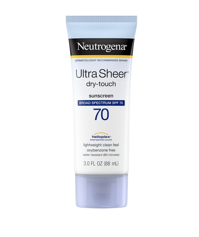 Ultra Sheer Dry - Touch Sunscreen Lotion Broad Spectrum SPF 70 – Neutrogena