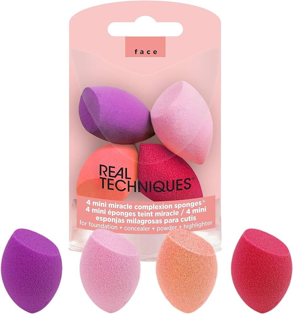 Mini Miracle Complexion Sponge 4-Pack - Real Techniques