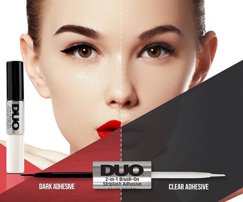 Duo 2-en-1 Brush On Striplash Adhesive - DUO