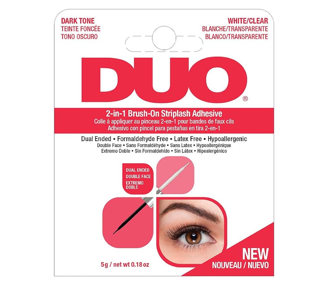 Duo 2-en-1 Brush On Striplash Adhesive - DUO