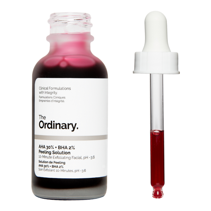 AHA 30% + BHA 2% Peeling Solution - The Ordinary