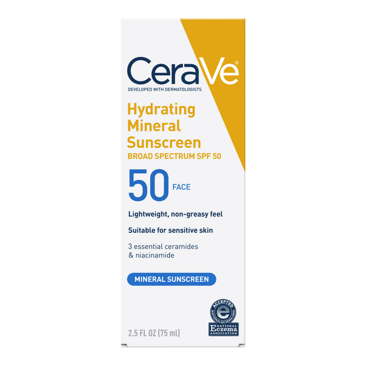 Hydrating Sunscreen Face Lotion SPF 50 - Cerave