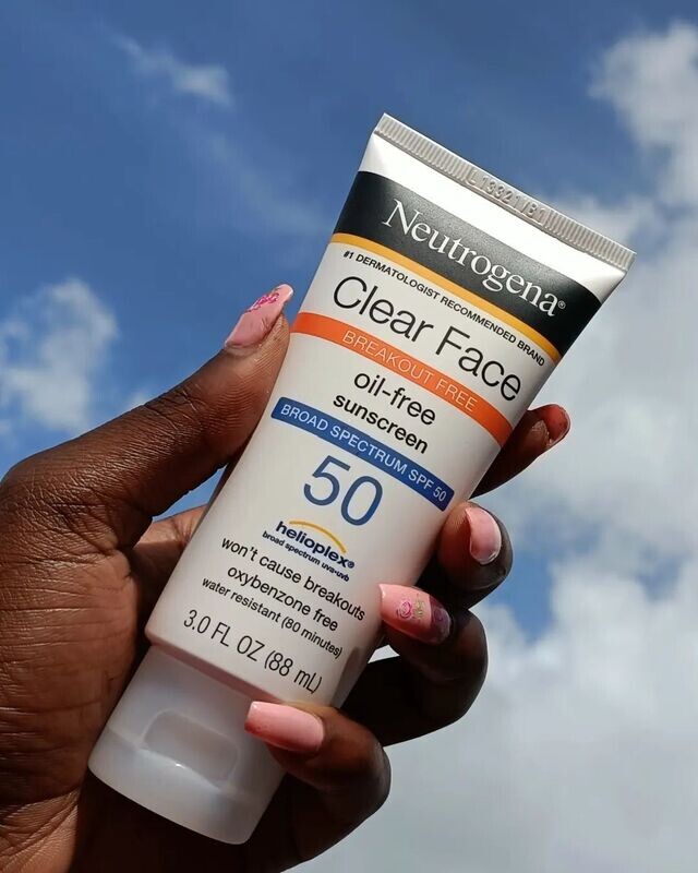 Clear Face Break-Out Free Liquid Lotion Sunscreen SPF 50 - Neutrogena