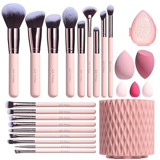 18 Brush Set + Blenders + Storage Case - BSmall