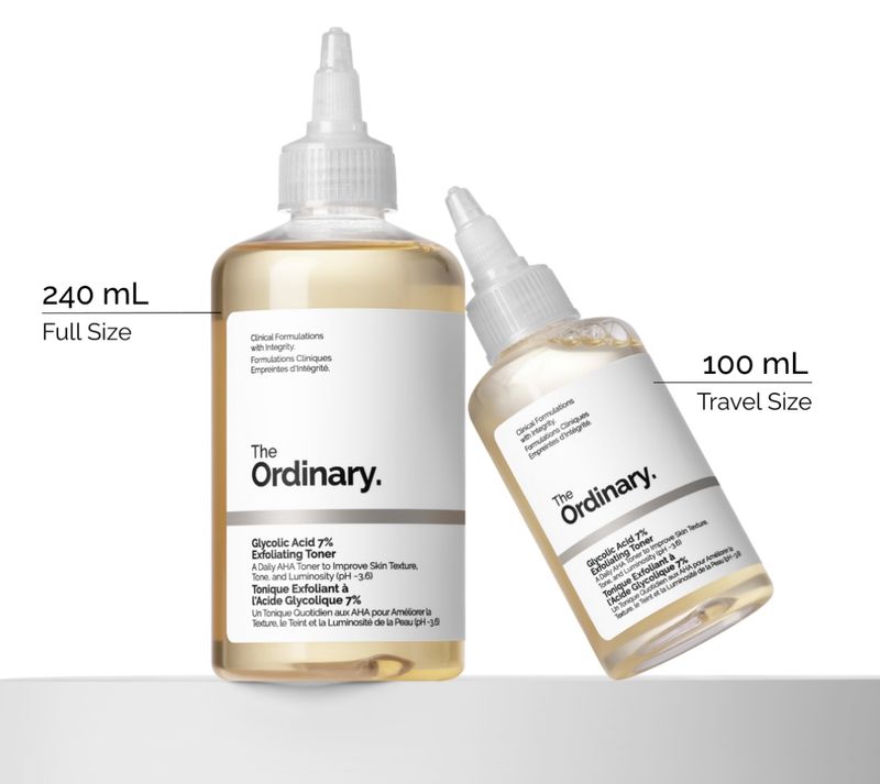 Glycolic Acid 7% Toning Solution - 240ml - The Ordinary