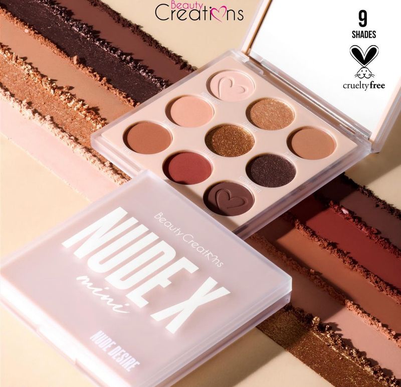 Mini Nude X Eyeshadow Palette - Beauty Creations