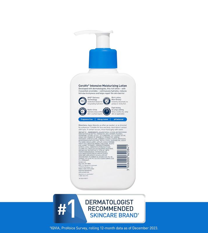 Intensive Moisturizing Lotion - Cerave