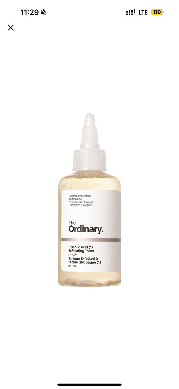 Glycolic Acid 7% Toning Solution - 100ml - The Ordinary