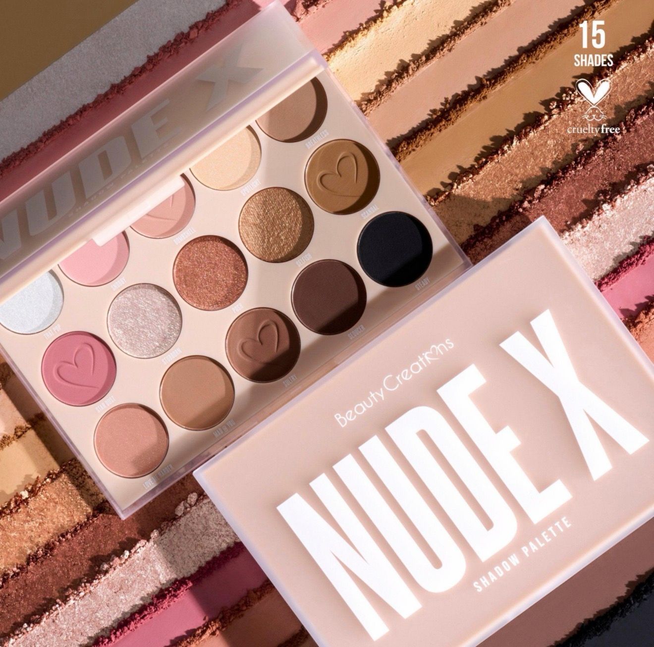 Nude X Eyeshadow Palette - Beauty Creations