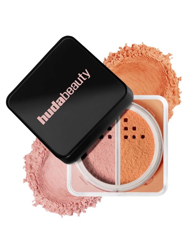 Easy Bake Loose Powder Brightening + Correcting Duo - Huda Beauty
