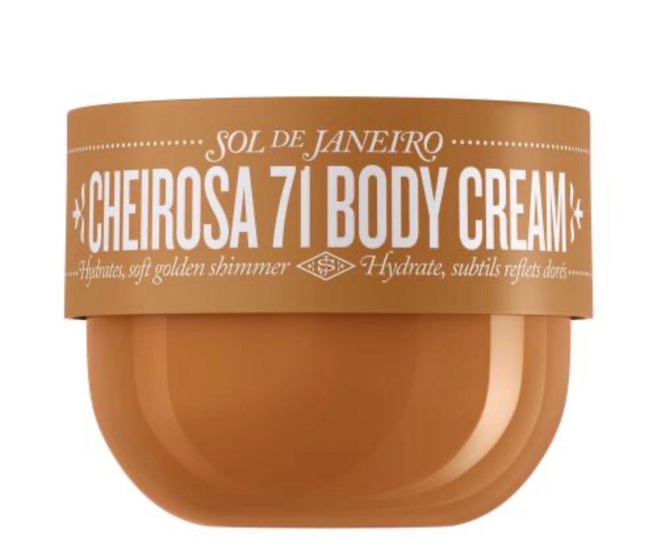 Cheirosa 71 Shimmering Body Cream - 240ml - Sol de Janeiro