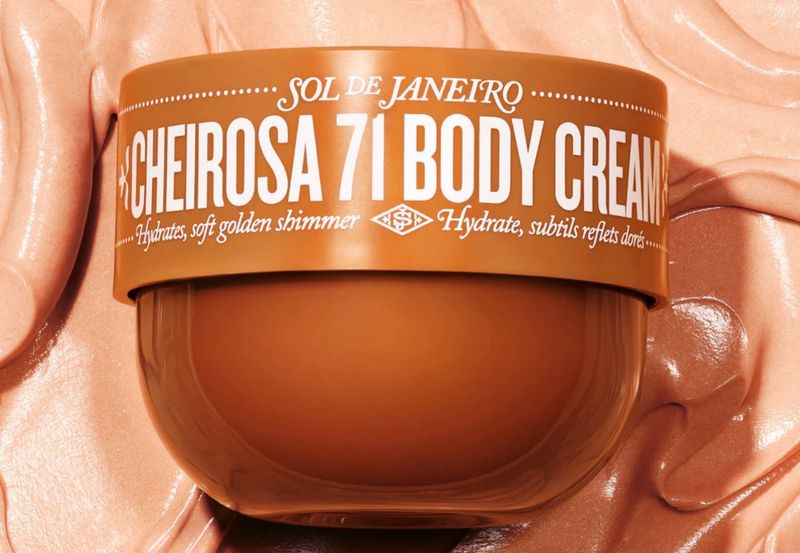 Cheirosa 71 Shimmering Body Cream - 240ml - Sol de Janeiro