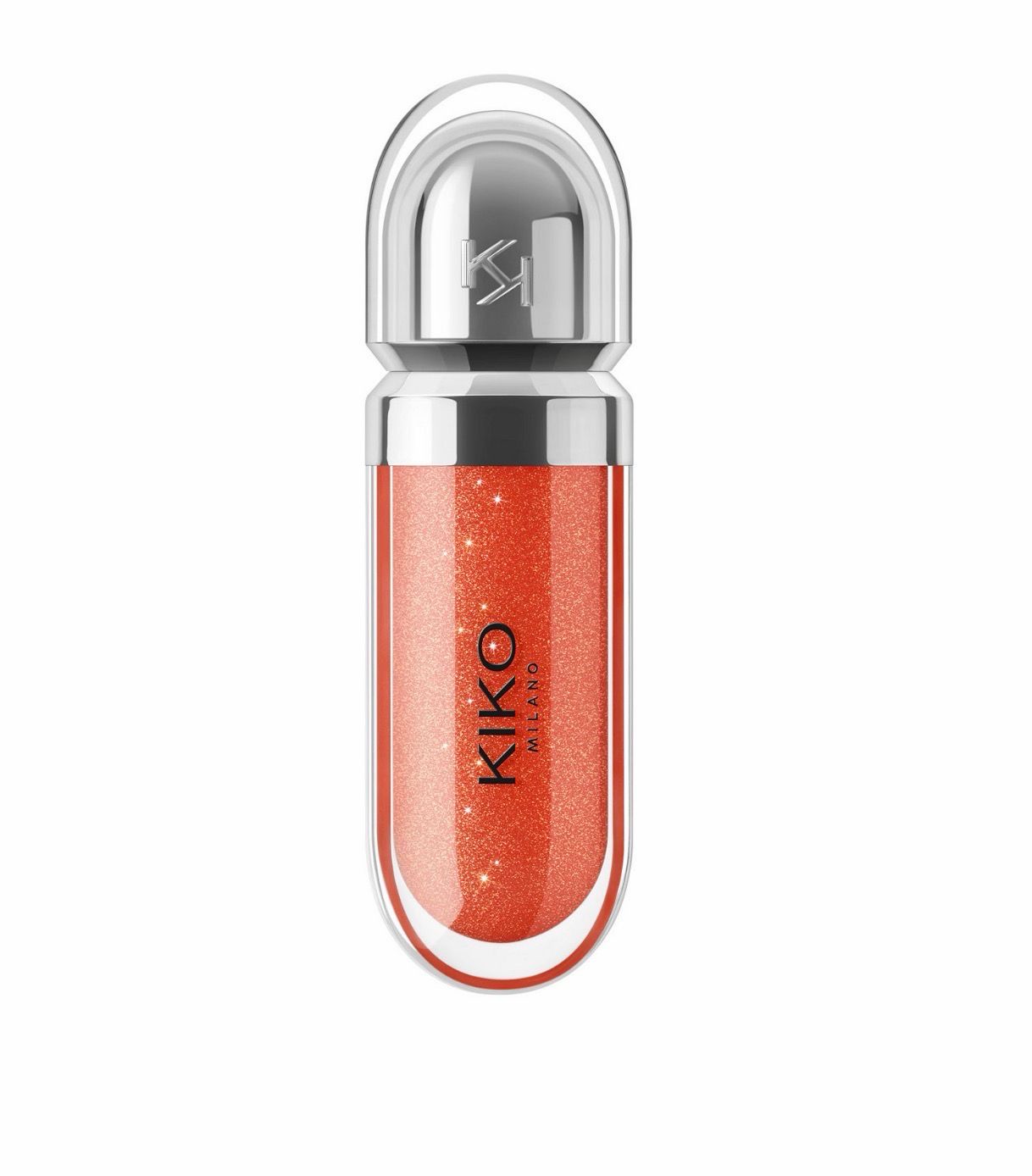 3D Hydra Lipgloss - 34 Pearly Blood Orange - Kiko Milano