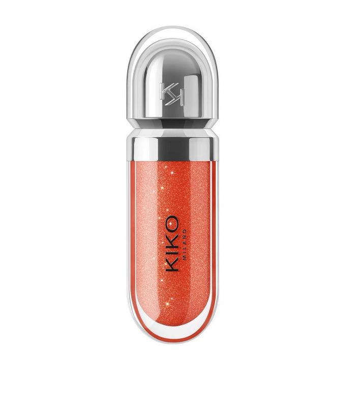 3D Hydra Lipgloss - 34 Pearly Blood Orange - Kiko Milano