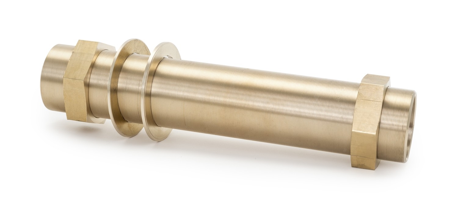 2&quot; Brass Threaded Waveguide