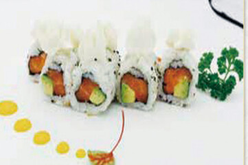 URAMAKI: PHILADELPHIA MAKI / MAGURO MAKI /  FRITTO
