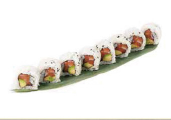 URAMAKI: SAKE MAKI / EBIMAKI / CALIFORNIA MAKI