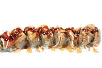 URAMAKI: TUNA ROLL /  VOLCAN/ SAKE ROLL