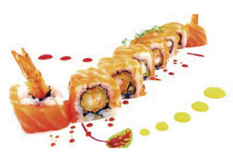 MAKI SPECIAL : FRESH TIGER ROLL / DRAGON ROLL / TUNA ROLL /SAKE ROLL