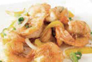 MAIALE : CON FUNGHI E  BAMBU / SALSA PICCANTE