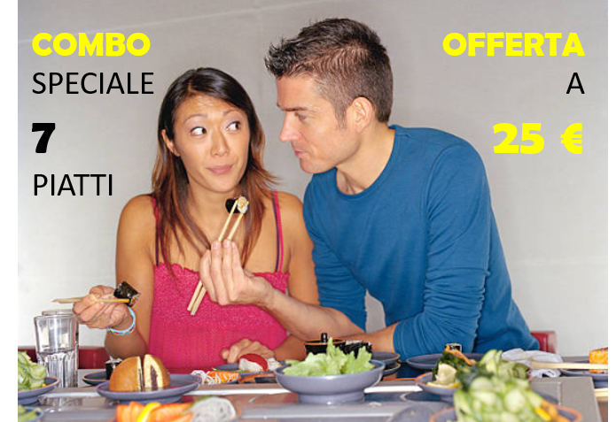 COMBO offerta 7 piatti d'asporto