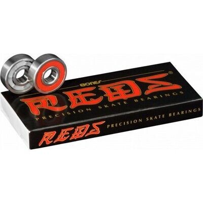 BONES BEARINGS - REDS (SET OF 8)