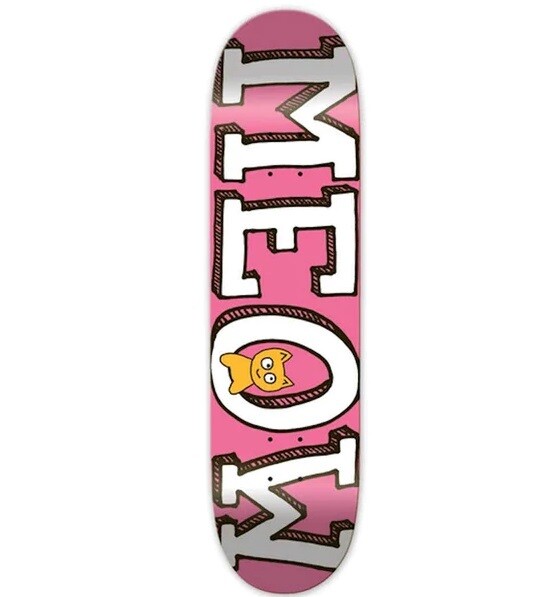 Meow -Logo Pink (7.75)