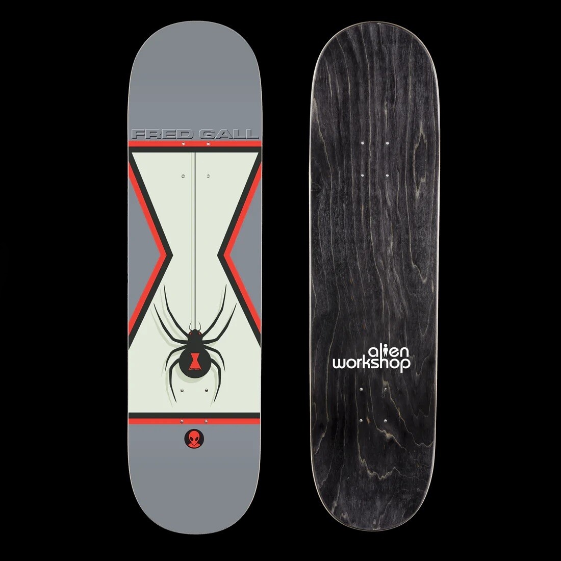 Alien Workshop Deck - Fred Gall Black Widow 8.25