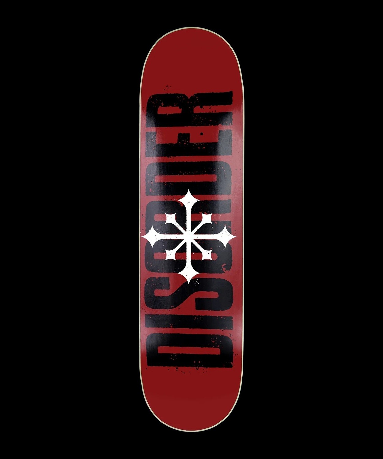DISORDER DECK CROSSOVER RED 8.25