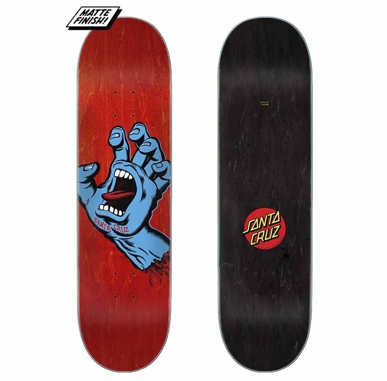 CRUZ DECK SCREAMING HAND 8x31.6