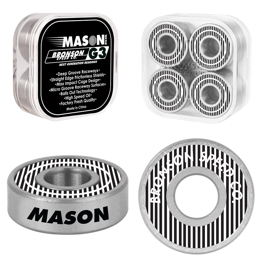 BRONSON BEARINGS G3 MASON SILVA