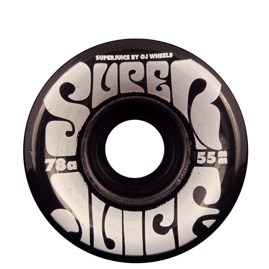 OJS WHEELS MINI SUPER JUICE TRANS BLK 78A 55mm