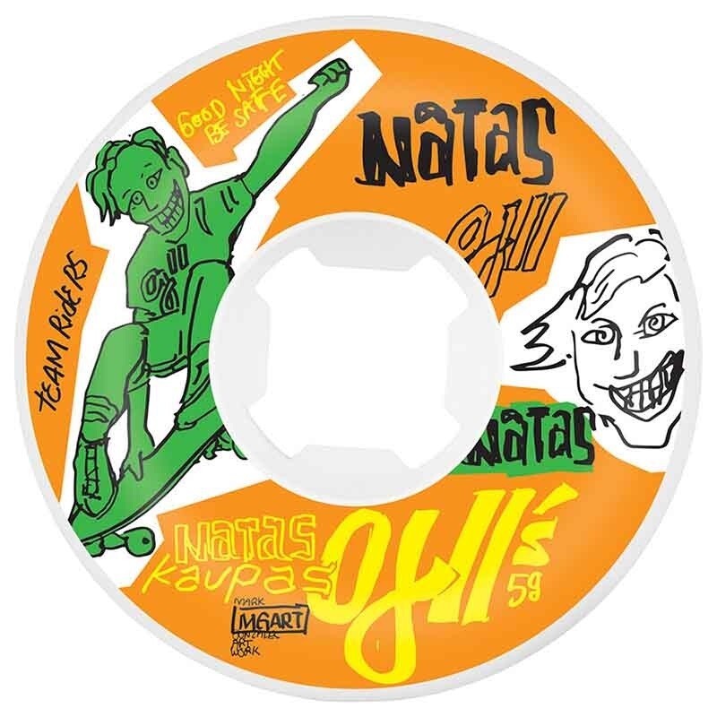 OJS WHEELS NATAS KAUPAS OJ2 ORIGINAL 95A 58mm