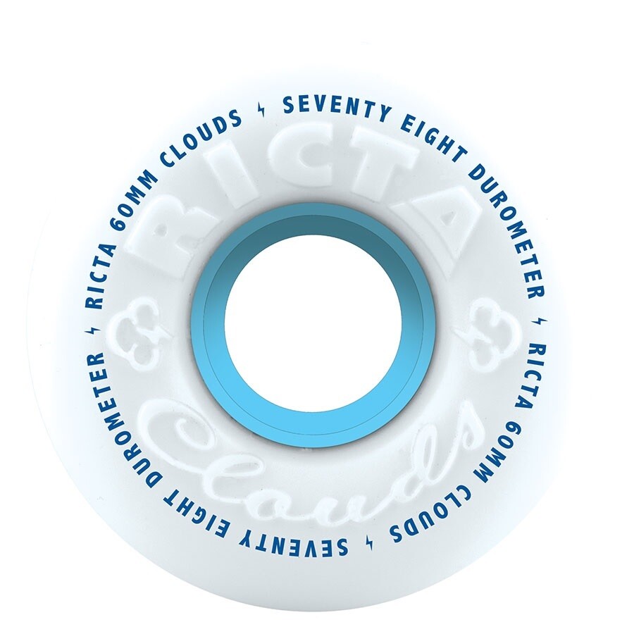 RICTA WHEELS CLOUDS WHITE 78A 60mm