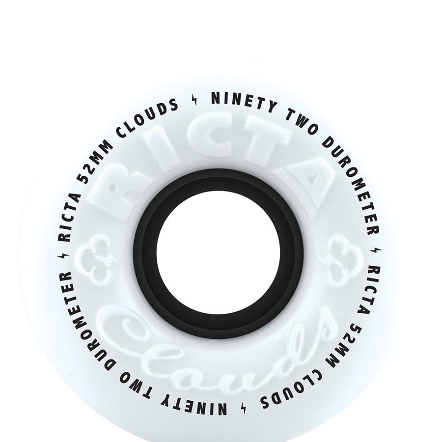 RICTA WHEELS CLOUDS BLK 92A 52mm