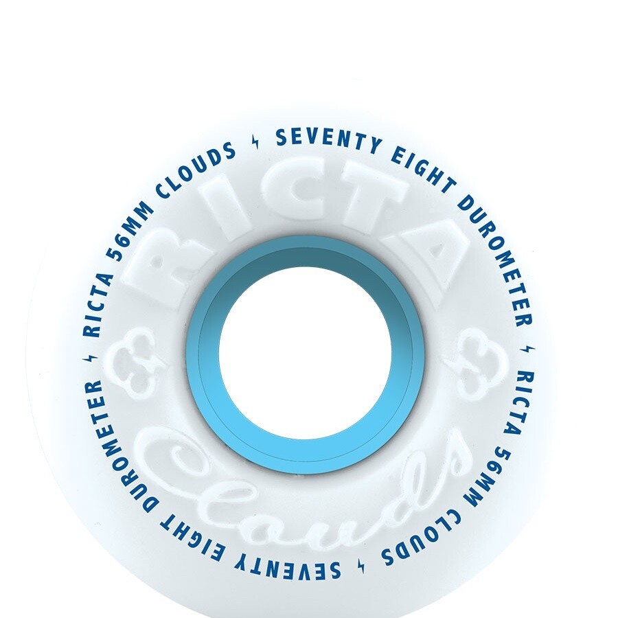 RICTA WHEELS CLOUDS WHITE 78A 56mm
