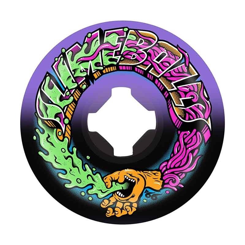 SLIME BALLS WHEELS GREETINGS SPEED BALLS PLP/BLK 99A 53mm