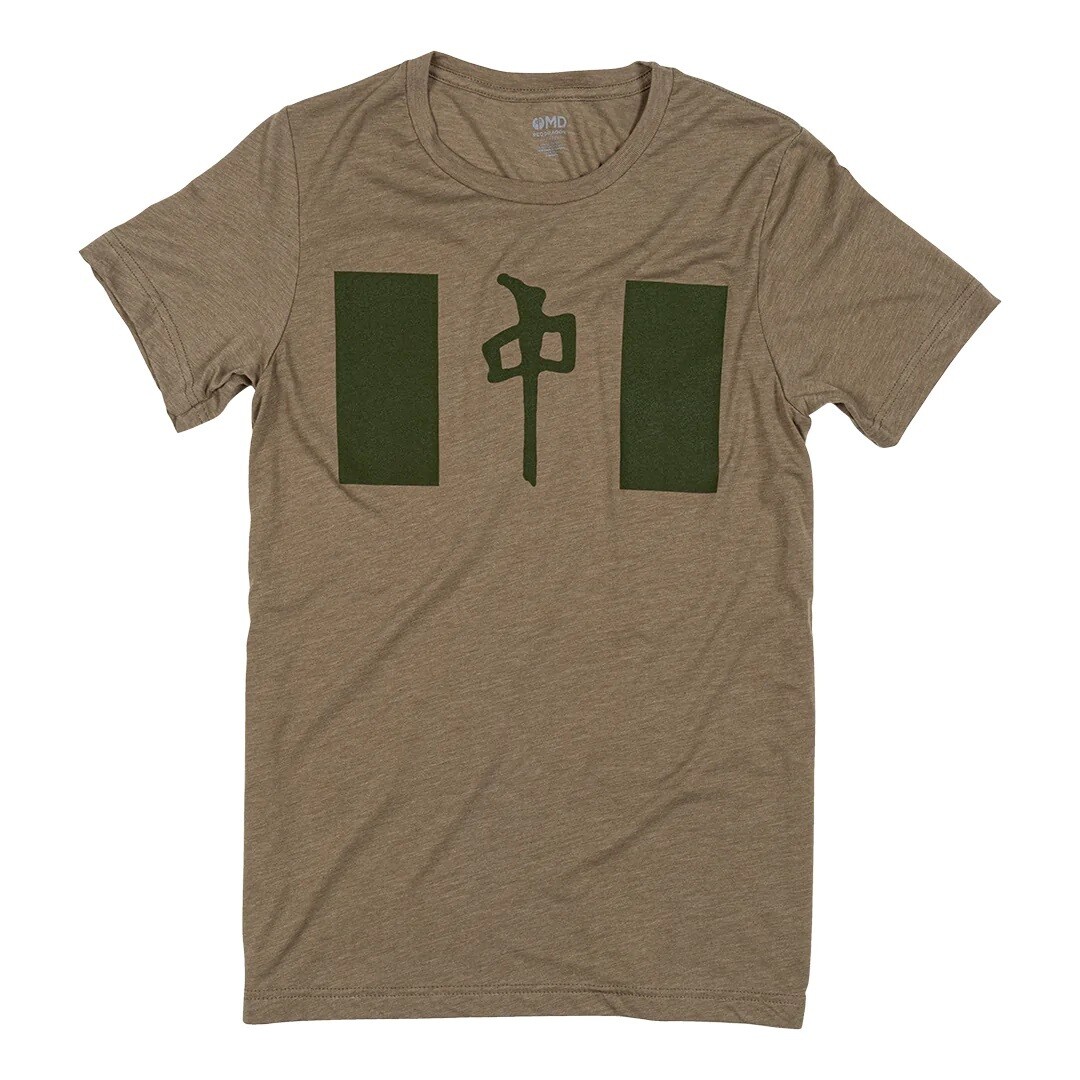 RDS TRIBLEND T-SHIRT TARNISHED FLAG