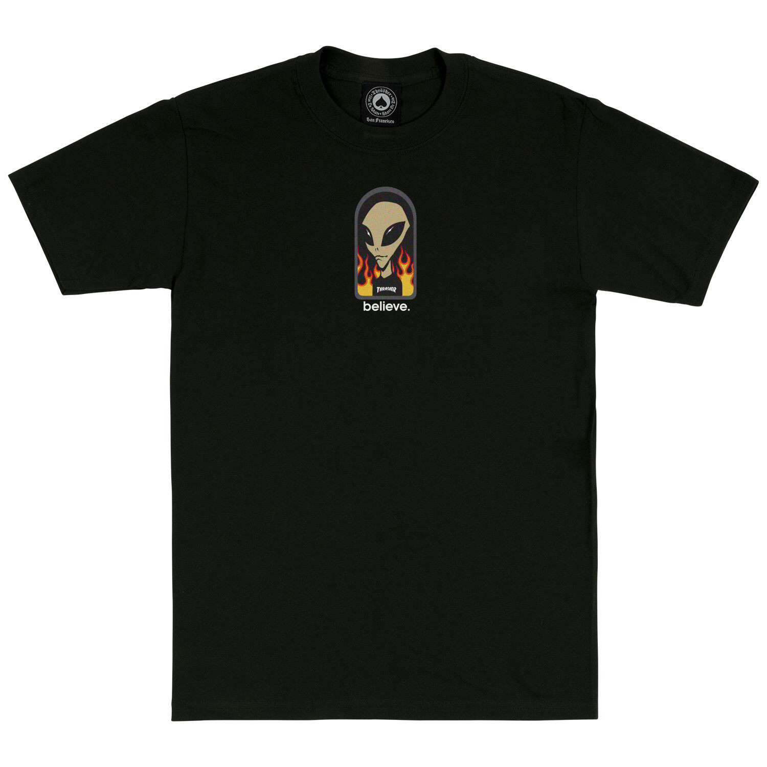 THRASHER X AWS - BELIEVE TEE